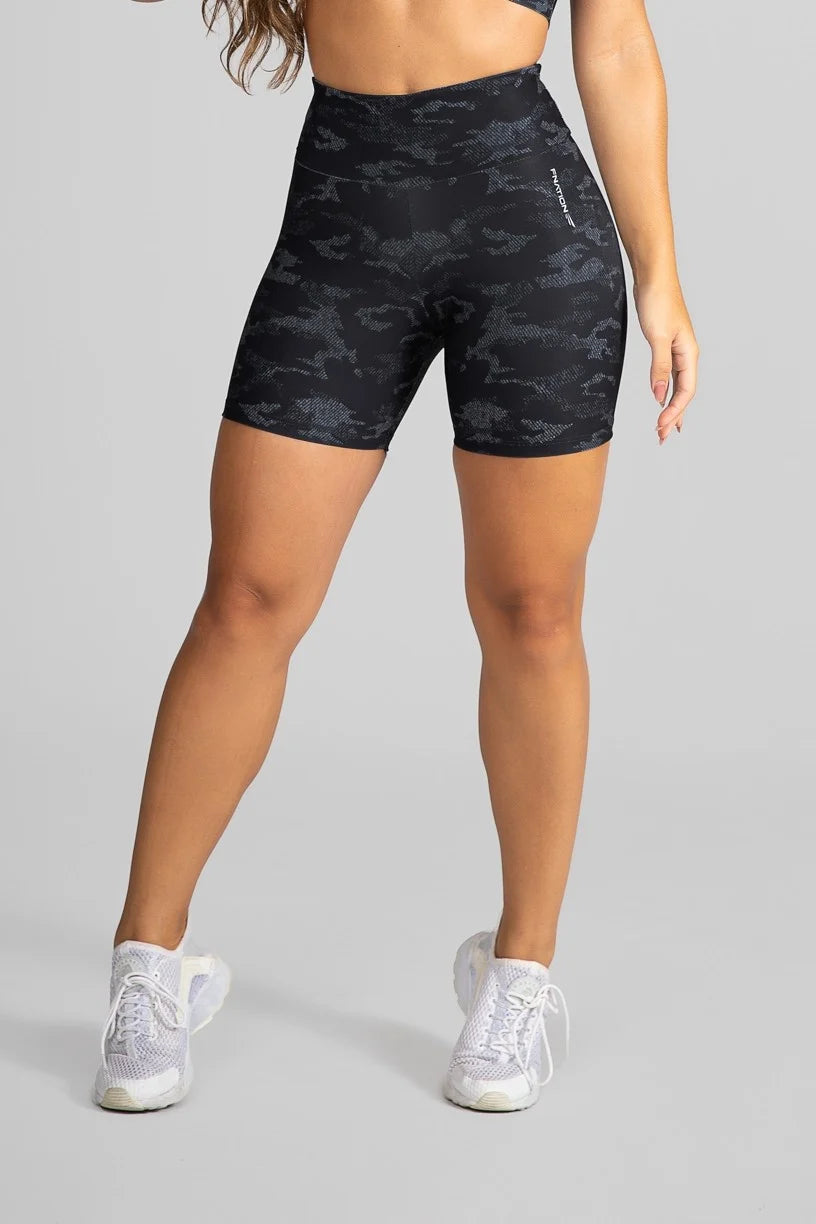 Short Fitness Meia Perna Estampa Digital