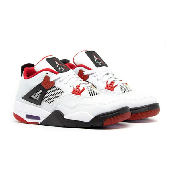 Air Jordan 4 - Fire Red Vermelho e Branco