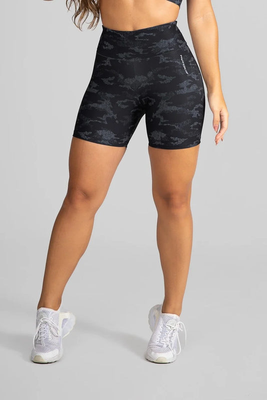 Short Fitness Meia Perna Estampa Digital