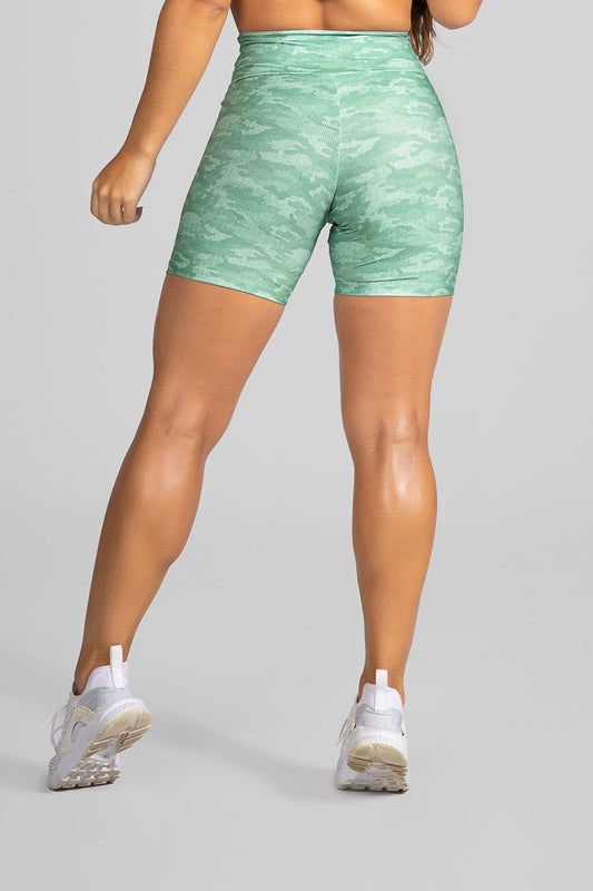 Short Fitness Meia Perna Estampa Digital